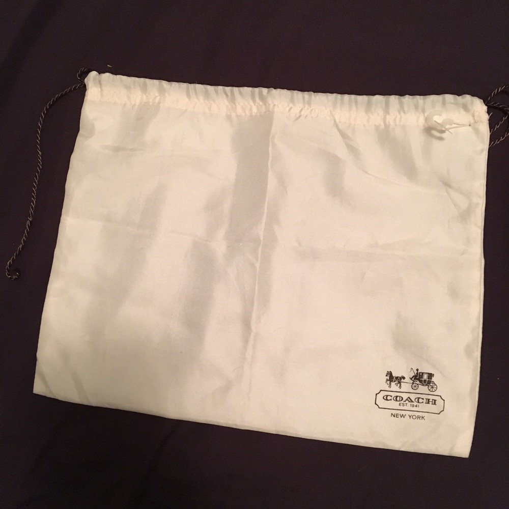 Coach Shoe Drawstring Dust Bag